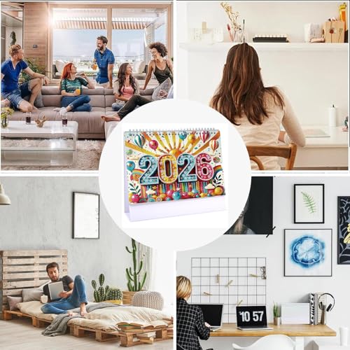 Calendrier de bureau 2026 pour simplifier la coordination d'équipe - 5