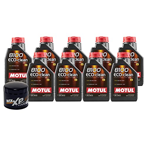 Kit de Cambio de Aceite Motor 9L Newparts 8100 ECO-CLEAN 0W-30