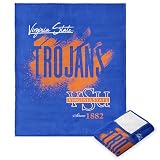 NORTHWEST NCAA Virginia State, Tradition, Silk Touch Throw Blanket, 50 x 60 Inches