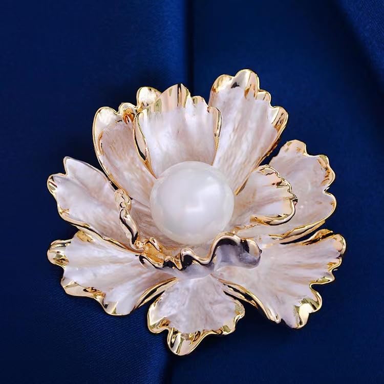 Image of Cameo Brooch Vintage Silver Tone Lady Portrait Brooch Pins for Women Victorian Jewelry Crystal Rhinestone Brooches for Hat Scarf Collar Lapel Handbags Shawls for Christmas