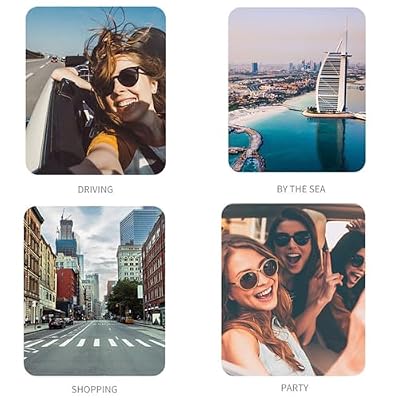 Square Aviator Sunglasses for Women Men Half Frame Vintage Diamond Cutting Lens Classic Gradient Shades