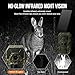 MagicEagle® Trail Camera 4G Cellular Trail Cameras 2K Audible Video 0.3s Trigger No-Glow IR Night Vision IP66 Hunting Essentials with 32GB Memory Card 13,000 mAh Battery Solar Panel Anti-Theft Tech