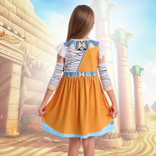 Disfraz Cleopatra para Niñas Pequeñas Vestido Egipcia miniatura 3