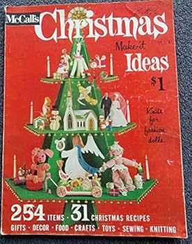 Single Issue Magazine Mccall's Christmas Make-it Ideas Volume 6 -1963 Book