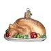 Old World Christmas Turkey Platter Glass Blown Ornament