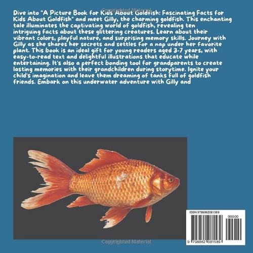 A Picture Book for Kids About Goldfish: Fascinating Facts for Kids About Goldfish