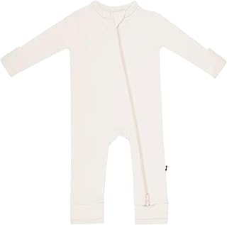 KYTE BABY Unisex Rayon Made From Bamboo Zippered Rompers 0-24 Months