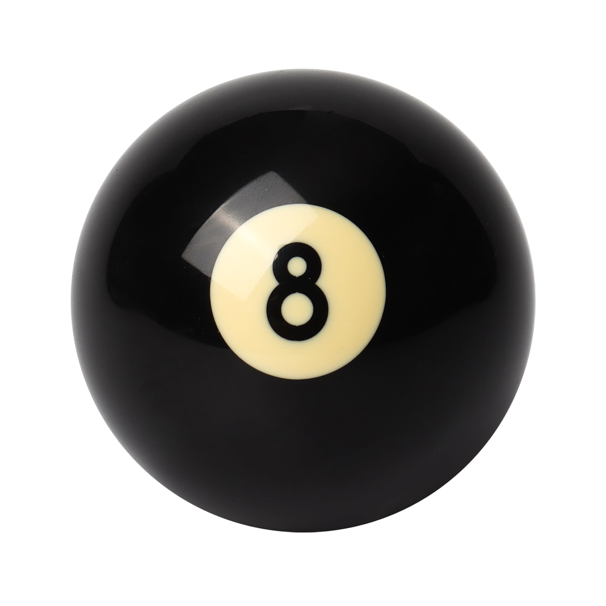 GSE Games & Sports Expert 2-1/4" Regulation Size Billiard #8 Pool Ball Replacement Eight Ball OR Standard Billiard Pool Cue Ball Replacement Ball, Billiard Pool Table Accessories