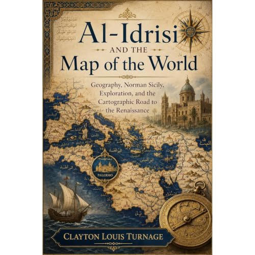 Al-Idrisi and the Map of the World Audiolibro Por Clayton Louis Turnage arte de portada