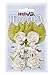 Produktbild FLORELLA-Blüten & Blätter aus Maulbeer-Papier 3 cm, weiss, Btl. a 6 St.