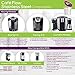 Cafe Flow Stainless Steel Reusable Metal Coffee Pod Refillable Filter Cup - Compatible with Keurig 1.0, 2.0, K-Express, K-Mini, K-Duo & Select Single Serve K Cup Coffee Makers(See Compatibility Chart)