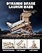 ROKR 3D Puzzles for Adults Space Shuttle, Interactive DIY Building Model with Lighting, Airplane Wooden Puzzles, Desk Decor, Engineering Gifts for Adults Men Teens 14+, STEM Project