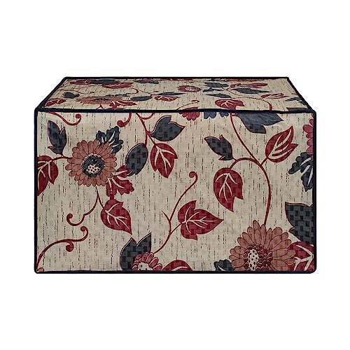 Image of DREAM KING Stylish Design & Printed Microwave Oven Cover Full Closure |waterproof & Dustproof Oven Cover Suitable for All Models - Multicolour SA03
