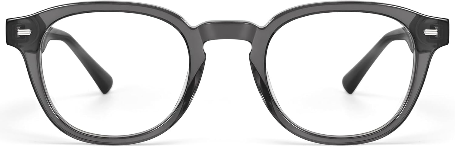 Dollger Blue Light Blocking Glasses For Woman Men Thick Frame Round Non-Prescription, pertain Computer Gaming,TV,Work - Image 2