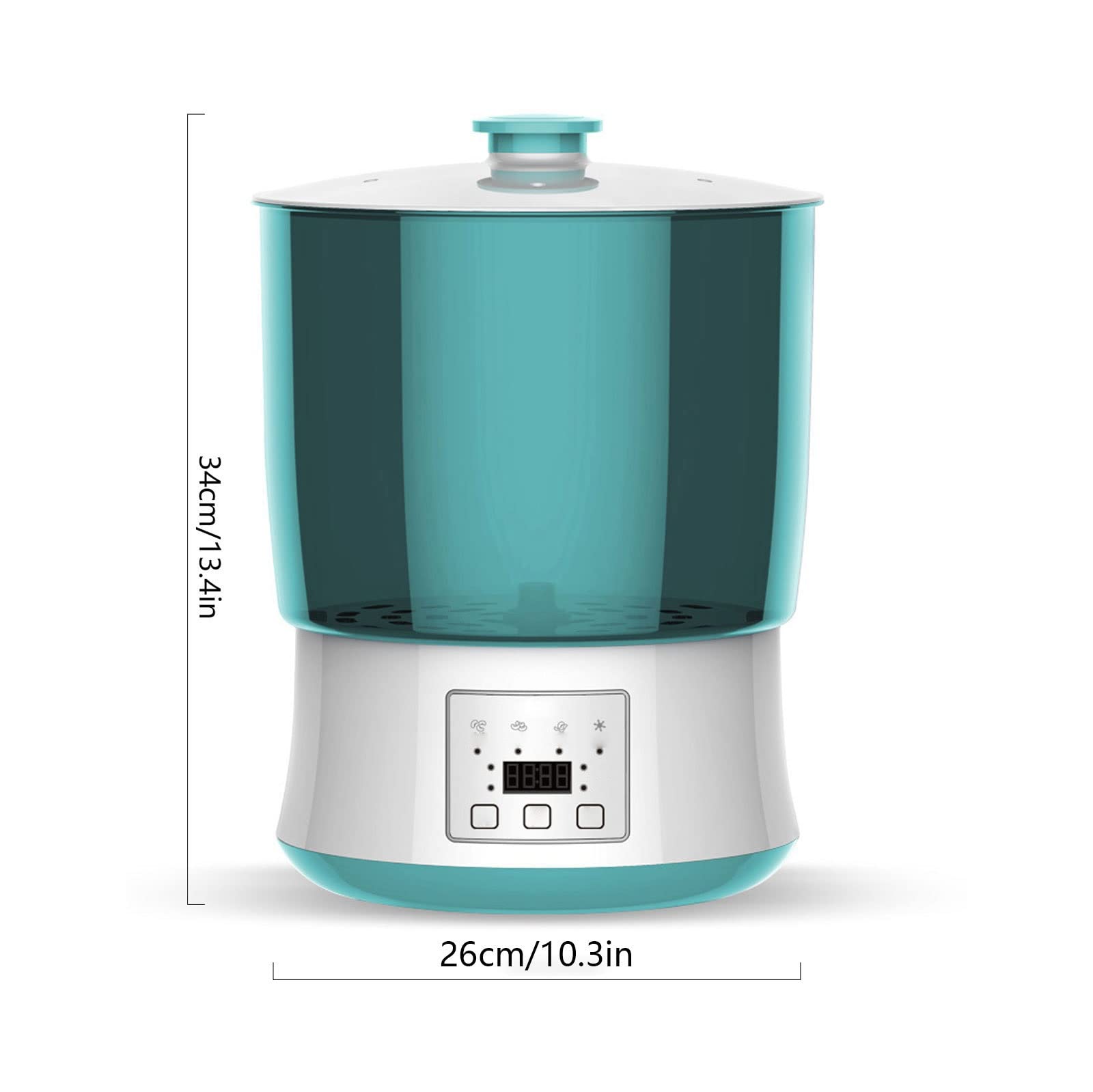 Germogliatore Automatico Per Fagioli 3 Livelli | Con Irrigazione Auto, Per Casa, Grande Capacità - Foto 2