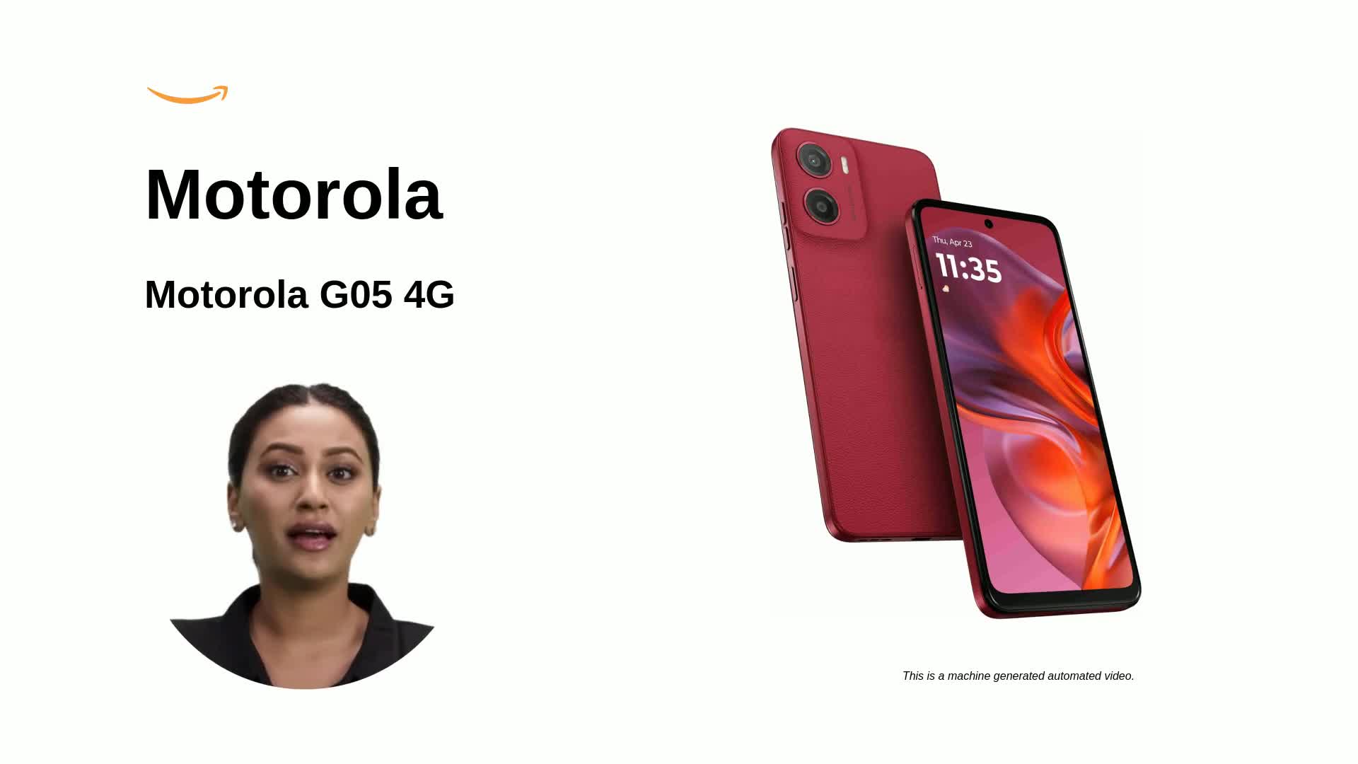 Motorola G05 4G Smartphone