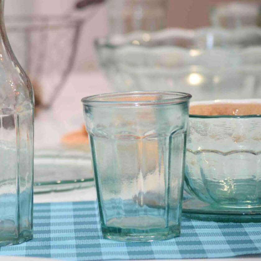 Miniatura 6 de DESIGNED BY VSM Vidrios San Miguel - Vasos de 13.5 onzas, hechos de vidrio 100% reciclado, juego de 6 vasos clásicos para cocina, ideal para agua,