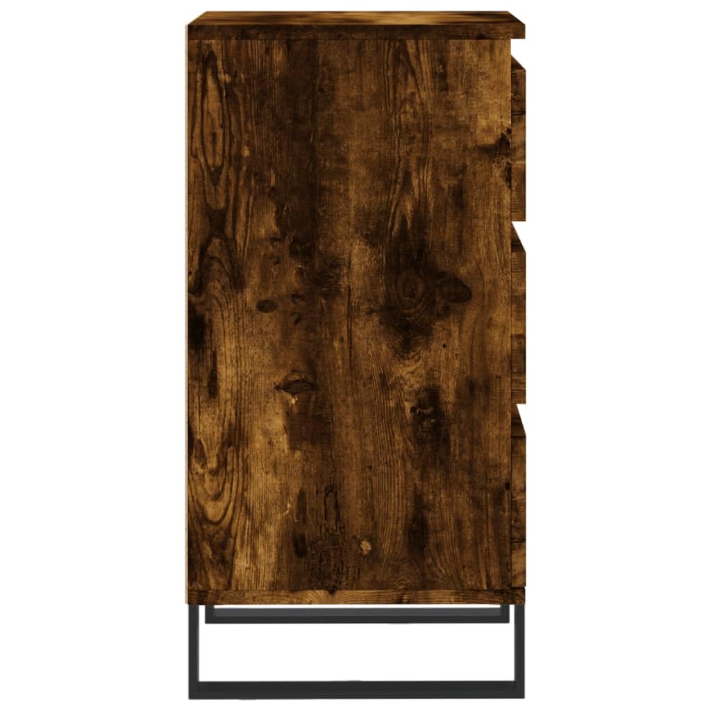 vidaXL Credenza Rovere Fumo 40x35x70 cm in Legno