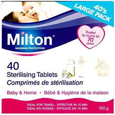 MILTON Sterilising Tablets -Pack of 40