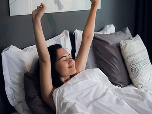 Miniatura 2 de Juego de sábanas de algodón egipcio  Juego de sábanas tamaño King  Juego de sábanas de 4 piezas  Juego de sábanas  Resistente a las arrugas y a la