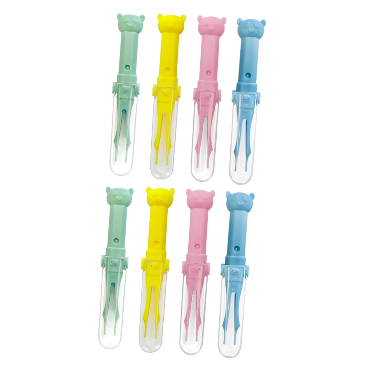 UPKOCH 24pièces Pince à Nettoyer Nez Pour Outils De Soin Corporel Nettoyage Pratique Oreilles Yeux Design Sécurisé Couleur Aléatoire