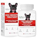 Dog Dental Care – Relieves Gingivitis – Inhibits Plaque and Tartar Buildup, Protects Gum Health, and Relieves Bad Breath and Bleeding Gums, Natural Plant Extracts, 120 Easy-to-Swallow Tablets