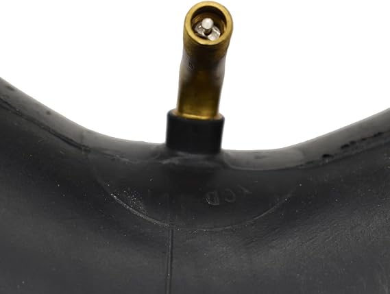4.00/3.50-6 Inner Tube with TR87 Bent Valve Stem (1 Pack), work for 4.10/3.50-6 13x4.00-6 13x5.00-6 145/70-6 tire onto Hand Trucks, Utility Cart, Lawn Mowers, Wheelbarrows, and more