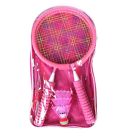 Kids Badminton Rackets Set of 2 Lightweight Children Sets Toddler Toy with 3 Shuttlecocks Kids Racket Racquet Sports Toy with Shuttlecocks Yard Set