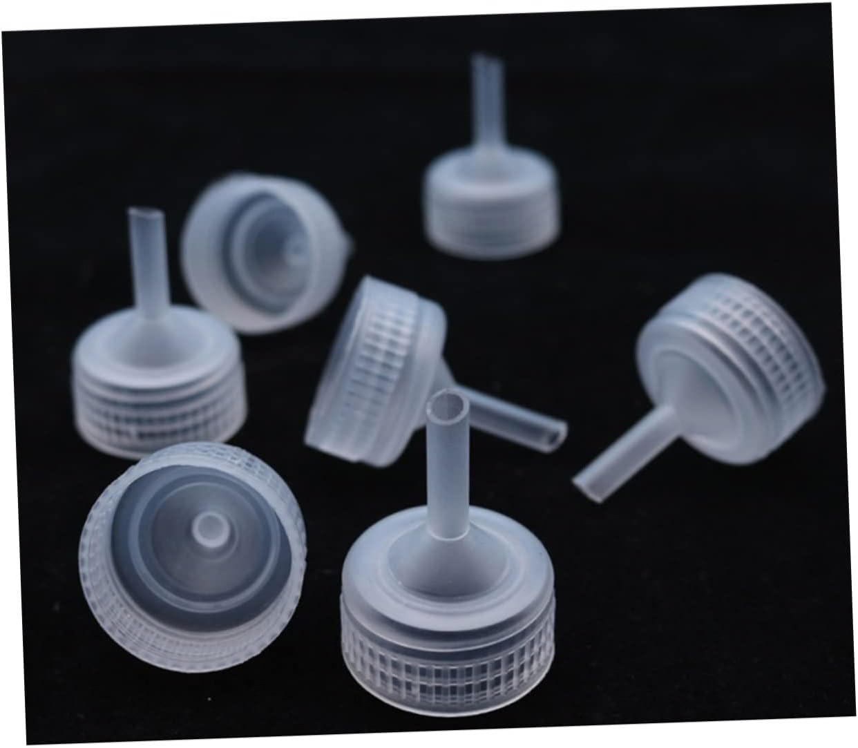 DOITOOL 150pcs Shrimp Egg Hatching Cap Incubator for Aquarium Fish Tank Plastic Tool for Shrimp Breeding Easy to Install Beverage Bottles