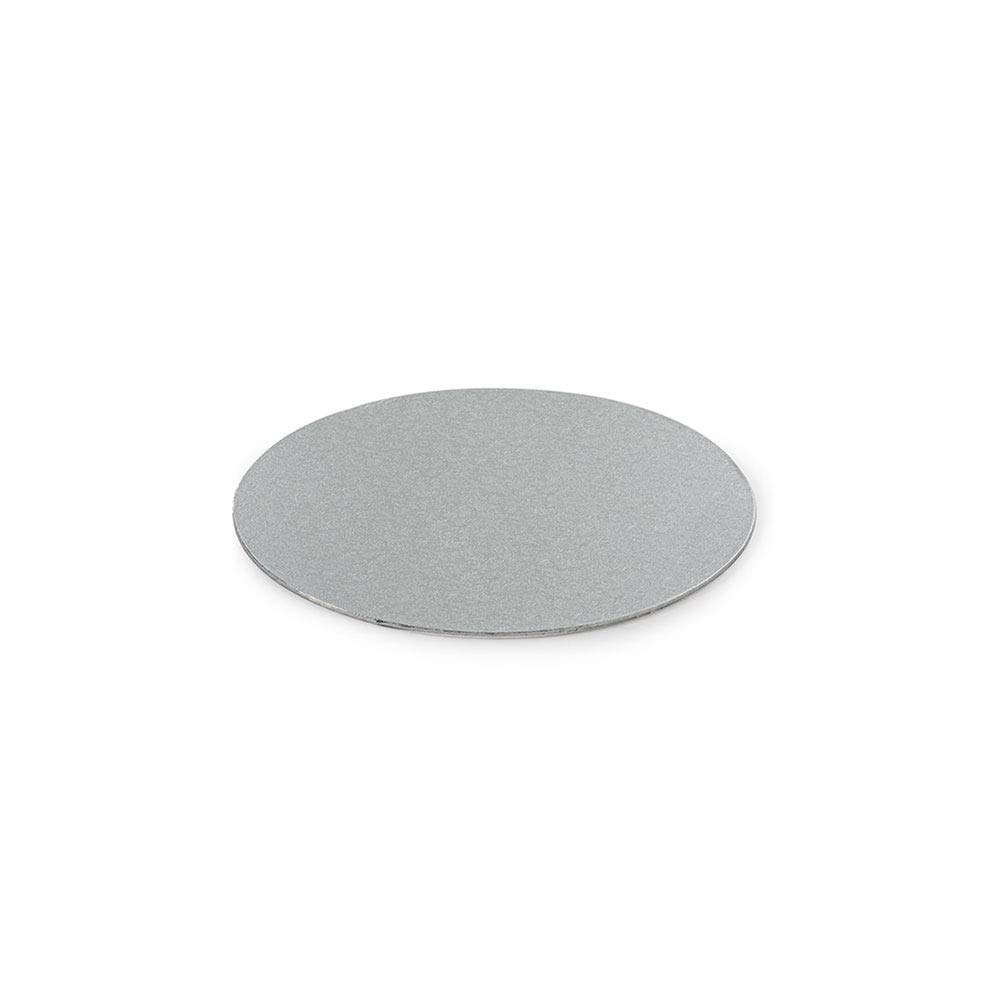 DECORA 0931300 Thin Cake Board Silver Ø 16 Cm H 3 Mm 6'