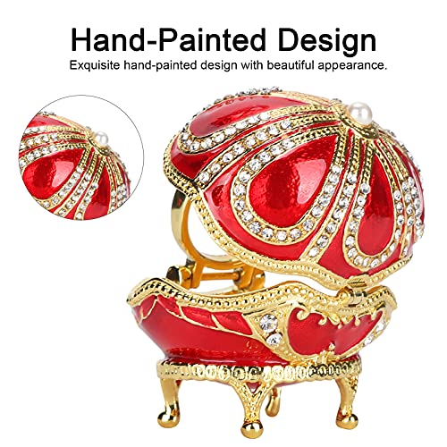 Boîte à bibelots en forme d'œuf Pilipane, rangement bijoux et déco