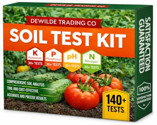 Soil Test Kit - 140 Tests (2026)