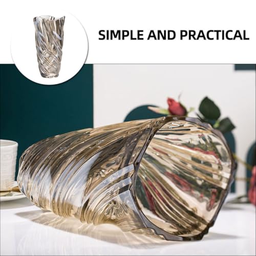 Vase en verre moderne marron ifundom pour une ambiance chaleureuse de bureau et salon - 8