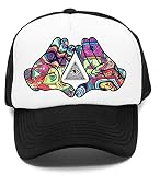 Vendax Trippy Illuminati Mains Diamant Enfants Casquette De Baseball Rapper Cap