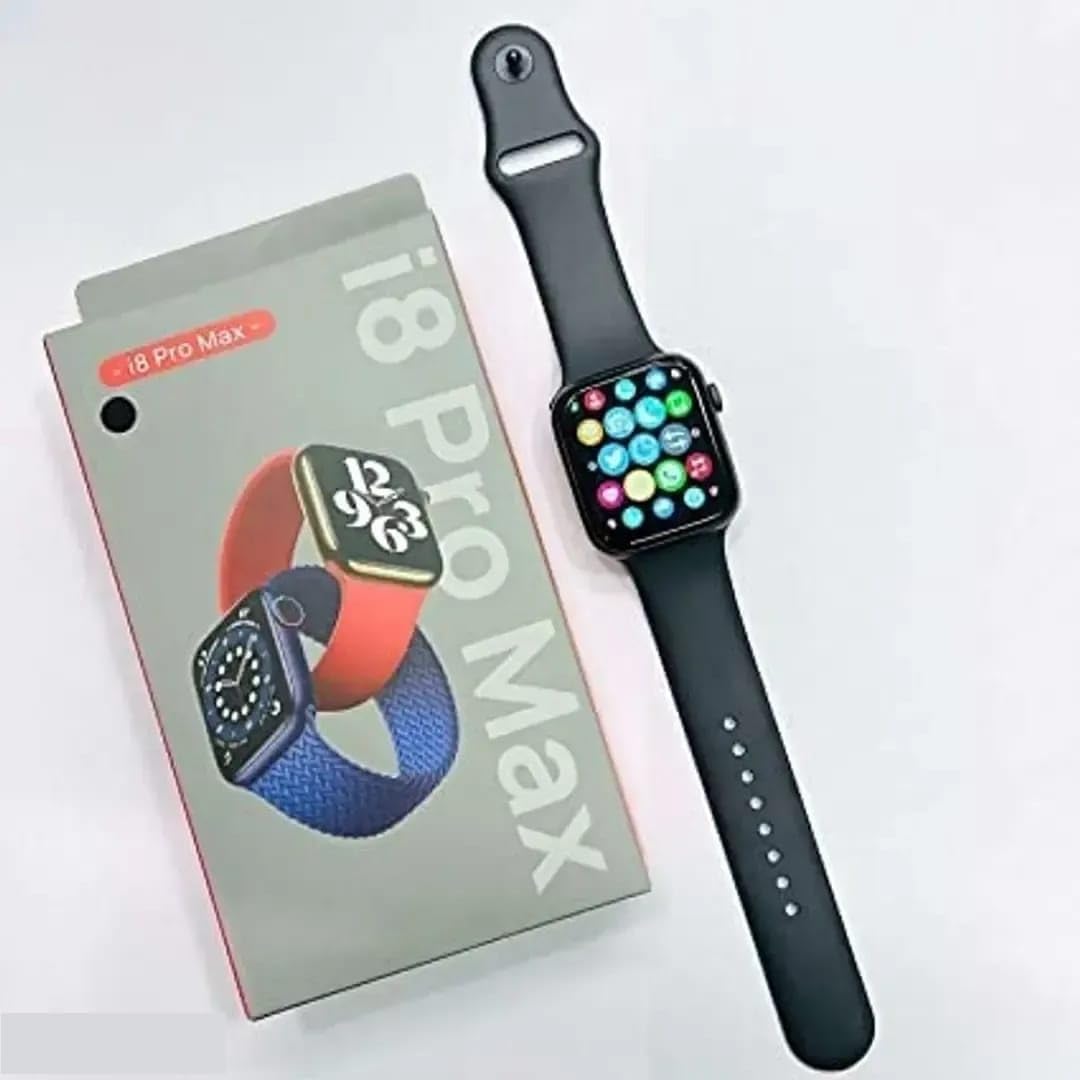 MobiSearch i8 Pro Max Touch Screen Bluetooth Smartwatch with Activity Tracker Compatible with All 3G/4G/5G Android & iOS Smartphones - Black Color Available (B0D9CY4V3B) Amazon Price History, Amazon Price Tracker
