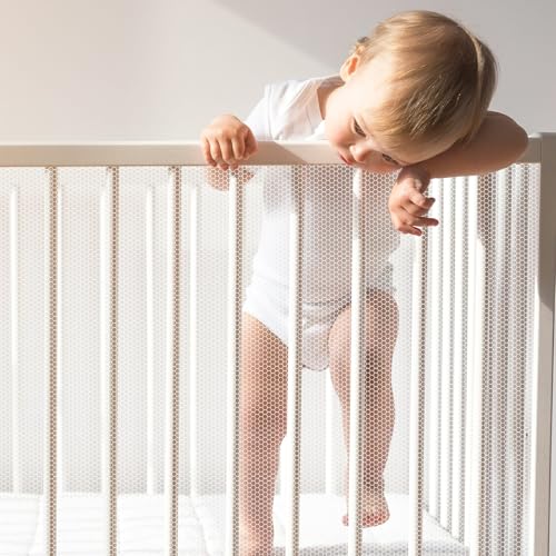 Red Protección Para Escaleras, 3 Metros, Seguridad Para Niños, Barandilla Para Escaleras, Valla De Malla, Red De Seguridad Para Balcones Para Bebés(3 M X 78 Cm)