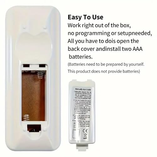 Miniatura 3 de Techzoco Mando Universal Para Aire Acondicionado, Mando Distancia Are Acondicionado, K-1028e, 1000 En 1 A C Control Remoto Lcd Digital, Compatible Con Hasta 1000 Marcas De Aire Acondicionado
