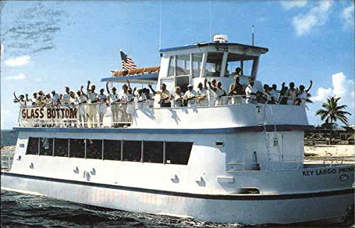 Key Largo Princess Glass Bottom Boat Postcard