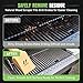 Naturolic All-Natural Wooden Grill Scraper for BBQ Grilling 14