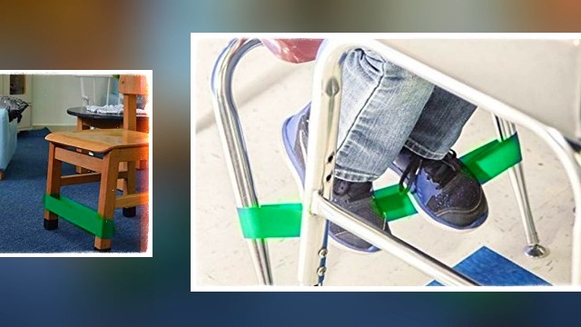 Bandes Élastiques Pieds Chaise Rebondissante - Idéal Autisme Et Concentration Enfants