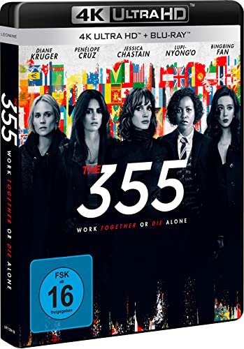 The 355 – 4K Blu-ray (UHD + Blu-ray Disc)