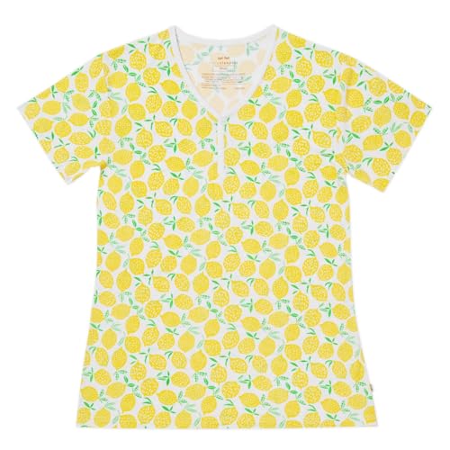 Little Sleepies Women's Pajama Top, Soft Viscose from Bamboo, Cooling Short Sleeve Summer Pajamas...