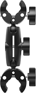 Smileshiney Motorcycle Bicycle Handlebar Mount,360 Degree Rotation Dash Cam Mount | Action Cameras Accessory Fits Bicycle Motorcycle Handlebar Holder