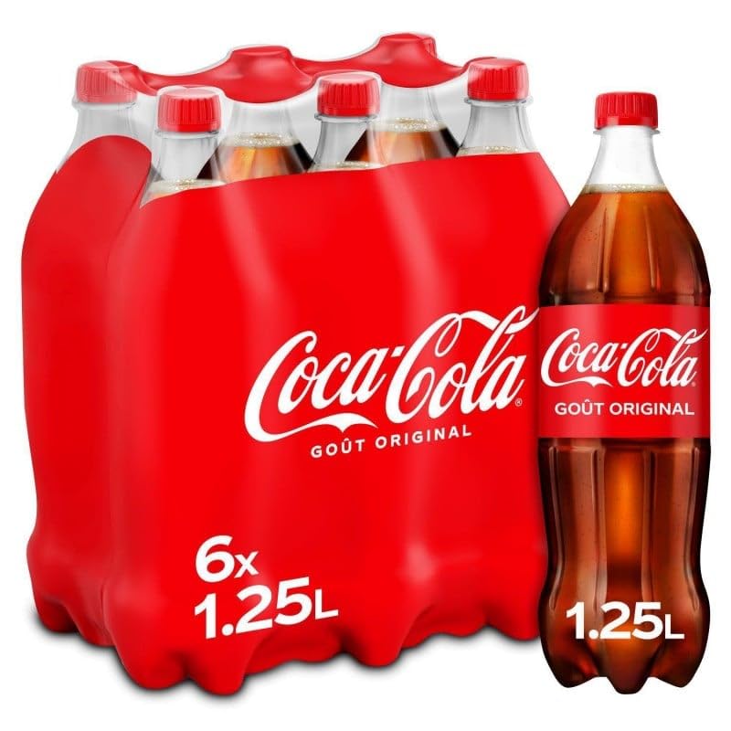 COCA-COLA - Pet 6X1.25L - Vendu Par Unité