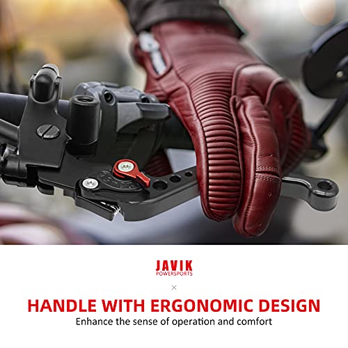 Javik Updated Universal Bike 7/8 Inch 22Mm Handlebar Brake Master Cylinder Clutch Lever Set Compatible With Motorcycle Honda Kawasaki Suzuki Yamaha thumb #6