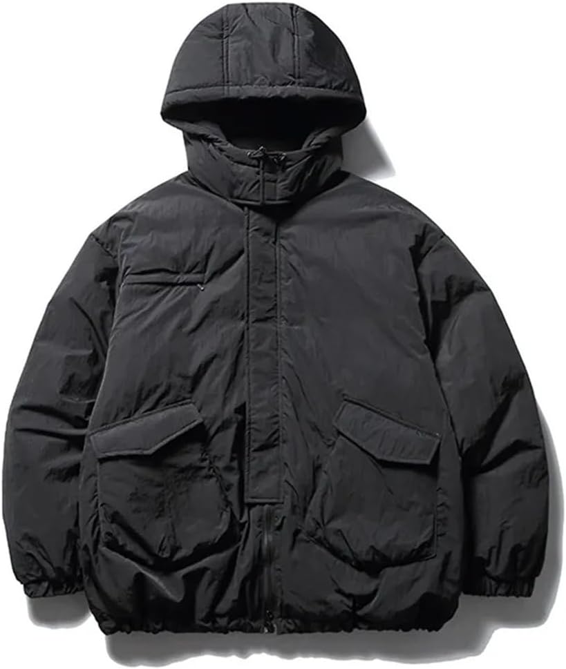 Men's Down Jackets Winter Outdoor Functional 90White Duck Down Jacket Warm Coat Thick Outwear Hip Hop Streetwear