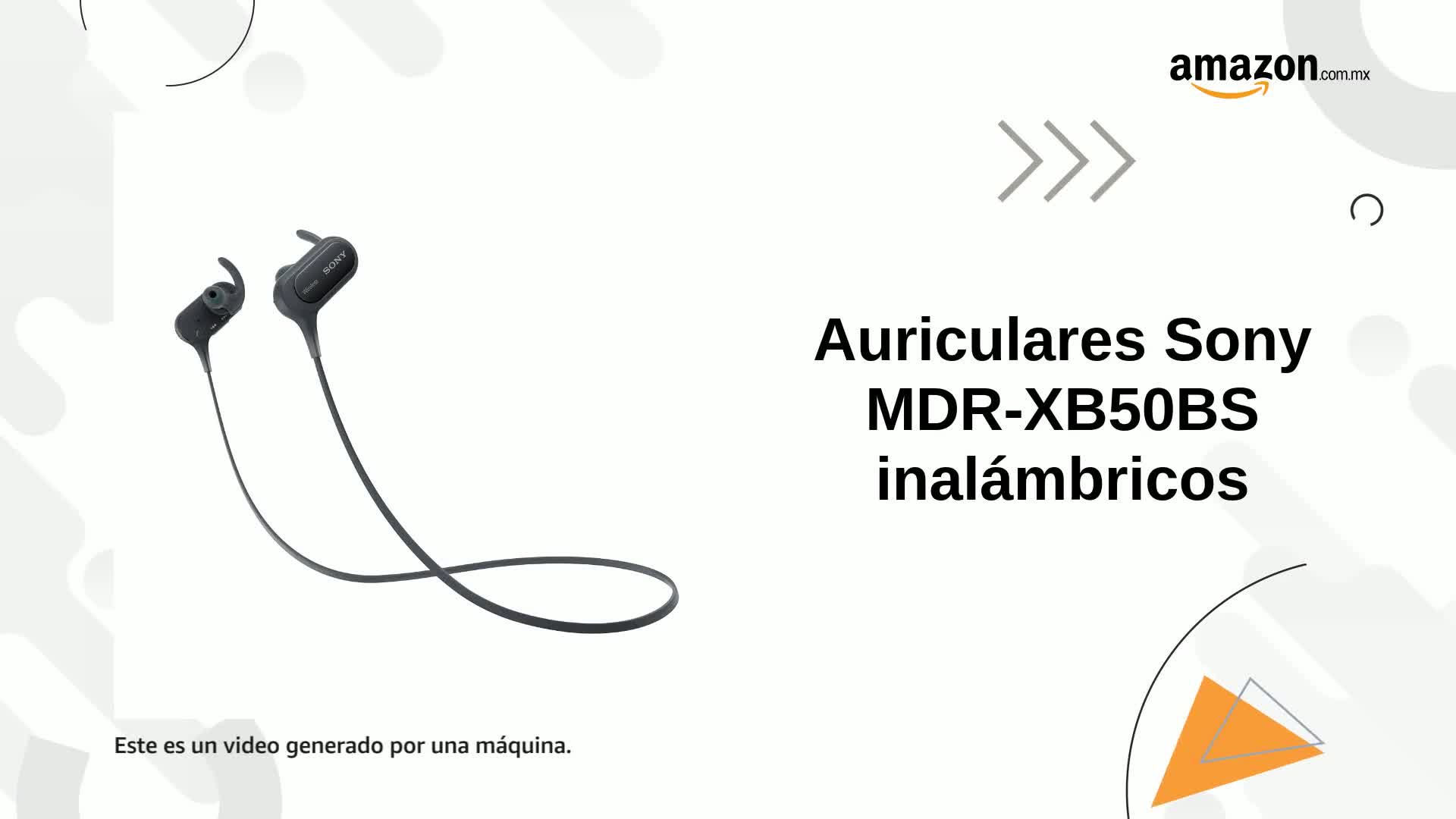Sony MDR-XB50BS auricular para móvil Biauricular Dentro de oído