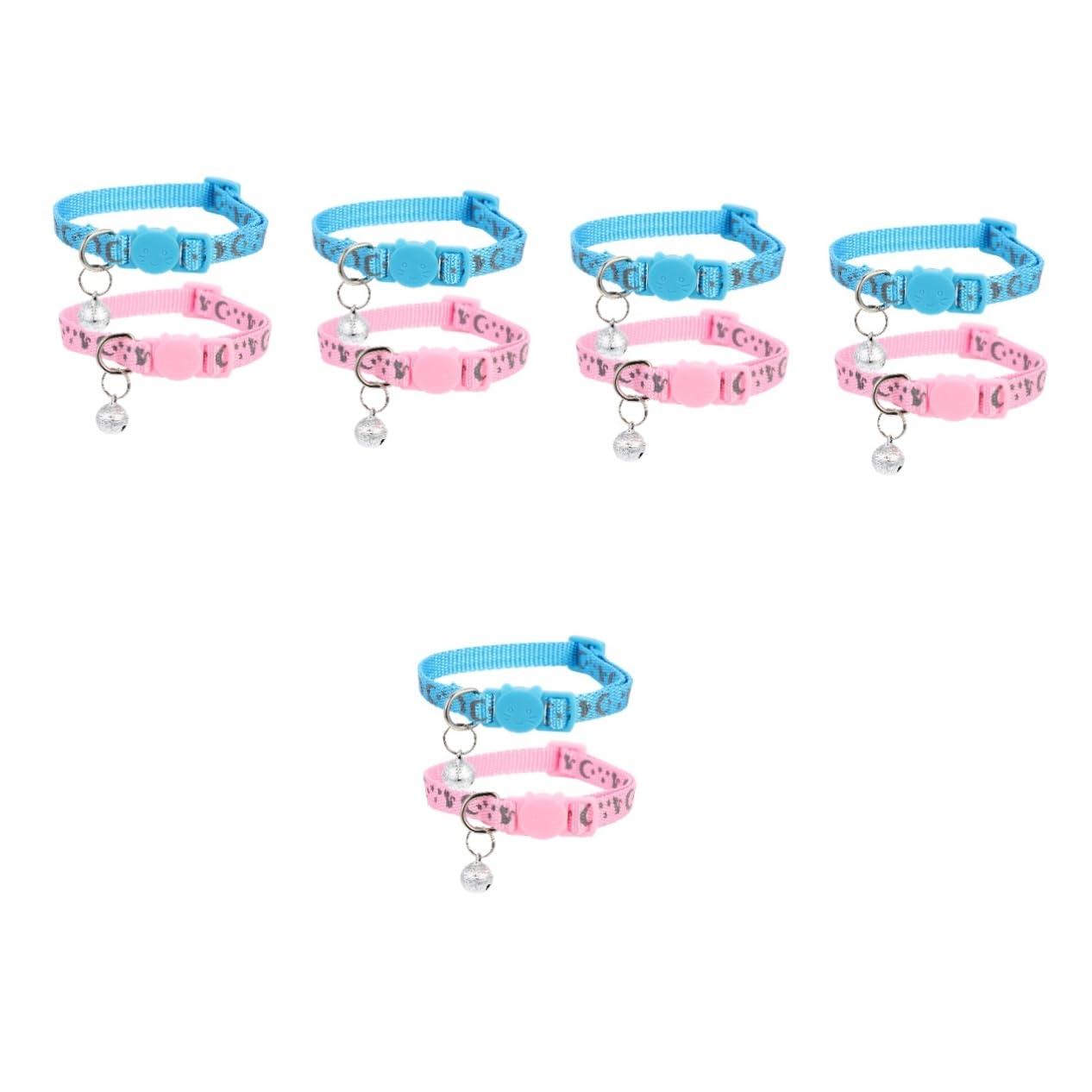 Collier de chat réfléchissant pour protéger votre félin la nuit avec boucle