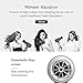 Ionic Hair Dryer Ribivaul Powerful 1875 Watt Hairdryer 2 Speed 3 Heating Salon & Home Use Blow Dryer for Fast Drying Styling Negative Pro Ion Blower with Diffuser Concentrator Comb Portable Size Gift