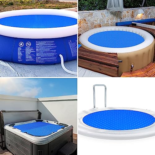 Cobertor Solar Redondo Para Spa y Piscinas 1.5m miniatura 7